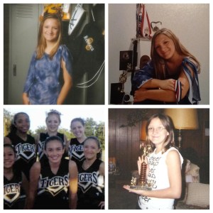 Pictures from cheerleading and contest speech